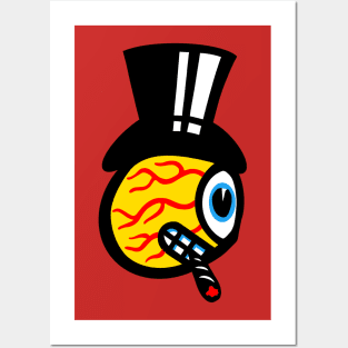 Funny Magician Posters and Art